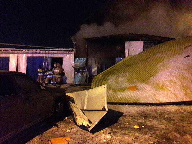 Взорвалась газель сегодня